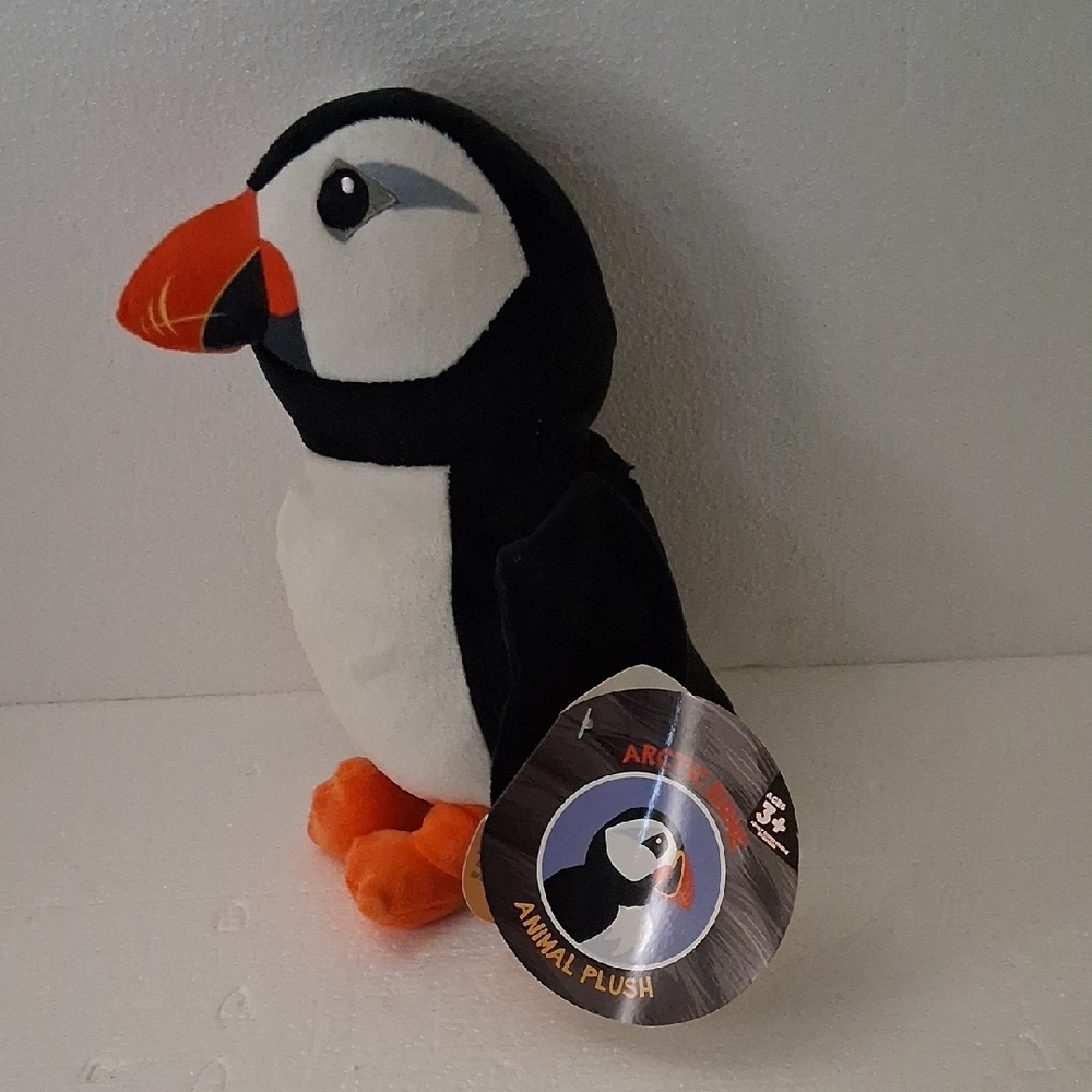 Artic Puffin Animal Plush Penguin Toy New